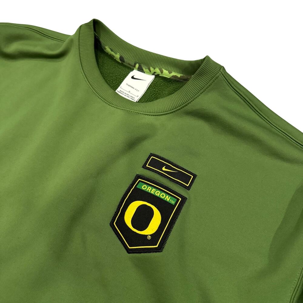 Nike Oregon Ducks Military Pack Crewneck Sweatshirt L - Picture 3 of 12